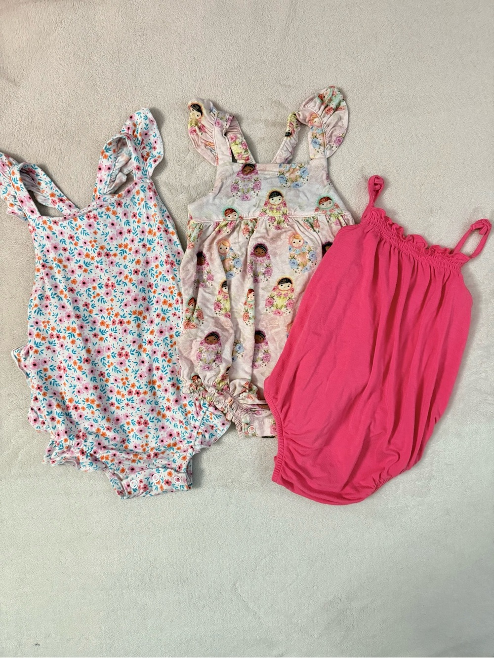 Posh Peanut bubble Romper bundle